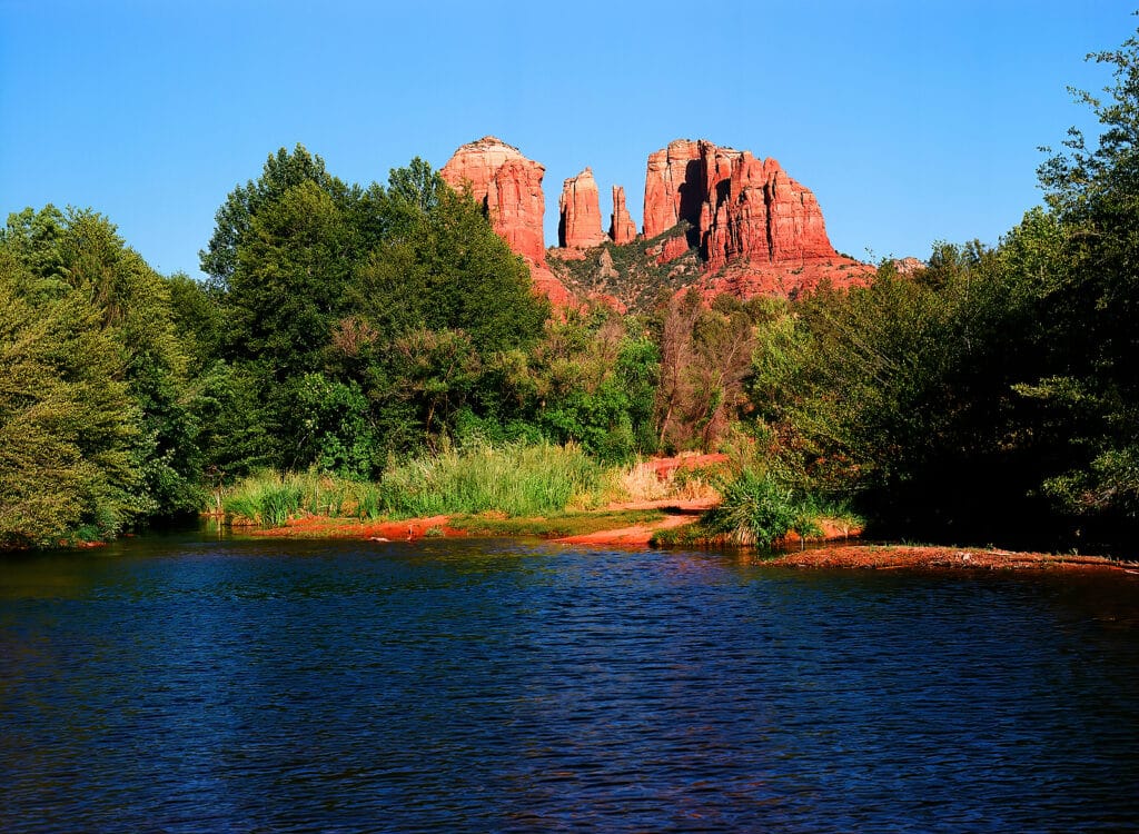 Oak creek at cathedral Rock sedona arizona